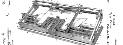Hall Type patent 1881